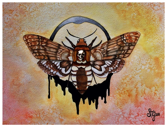 Death's Head Hawk Moth - Products/Prints Available