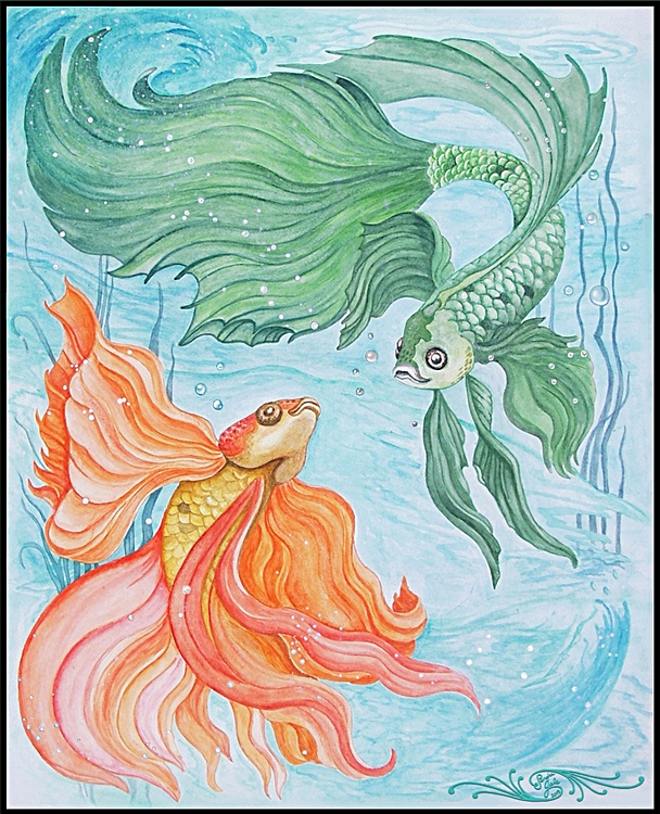 Betta Dance - Prints Available