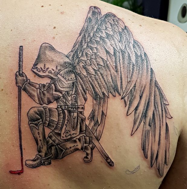 Actual Tattoo photo form Happy customer